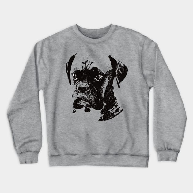 Boxer Dog Crewneck Sweatshirt by DoggyStyles